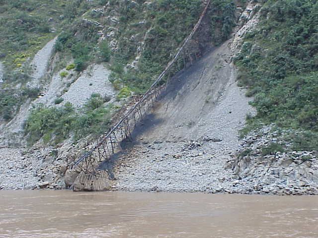    Coal sluice,       Yangtze River   